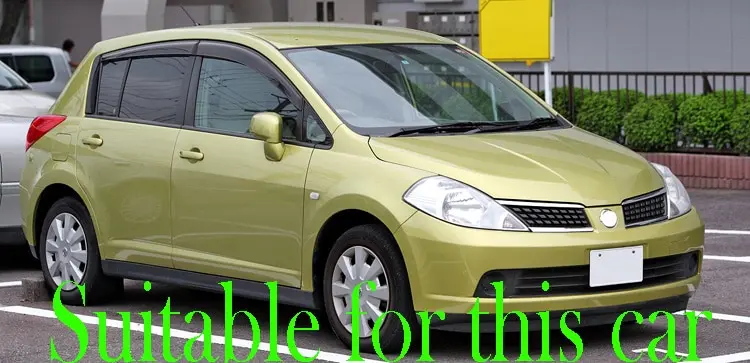 Для Nissan Tiida 2006-2010 первого поколения(C11) пластиковый Наружный козырек вентиляционные Шторы окно Защита от солнца Дождь Отражатель 4 шт