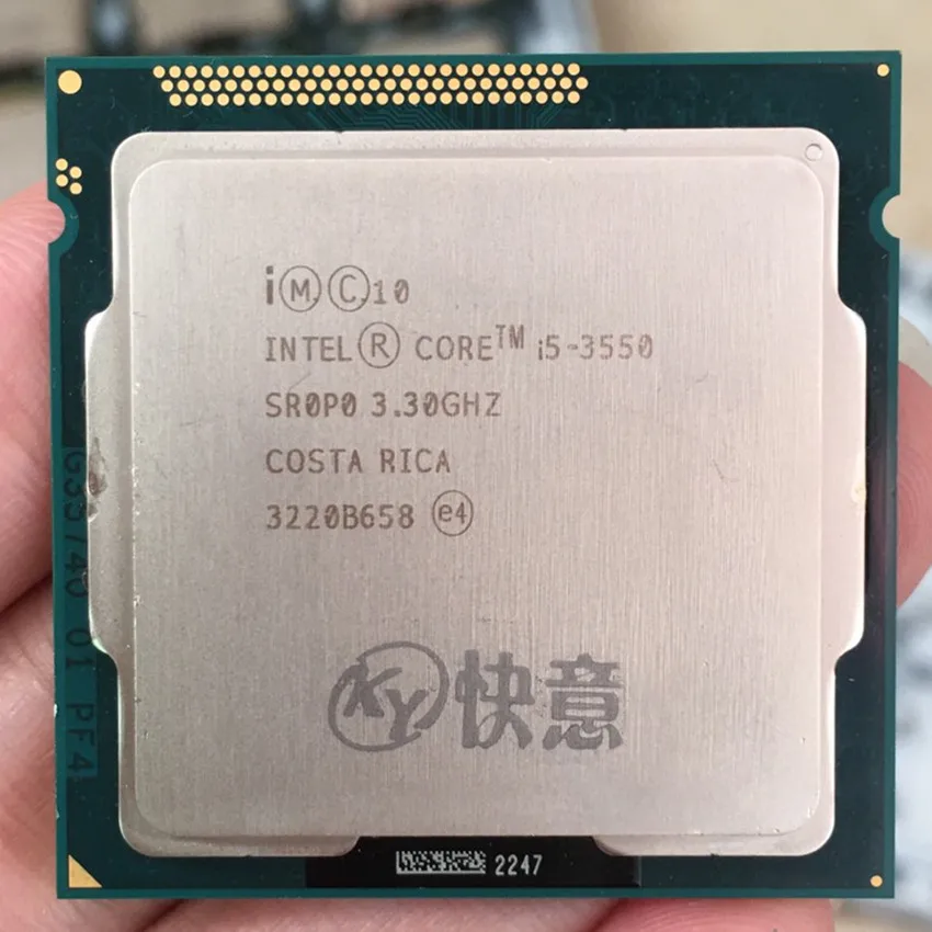 Процессор Intel Core i5 3550 четырехъядерный процессор (6 Мб кэш 3 ГГц) LGA1155 настольный