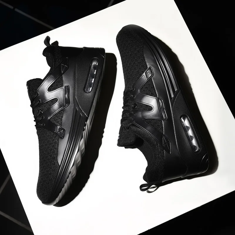 Vogue Summer Big Size Sneakers Men Shoes Casual Male Flats Breathable Mans Footwear Walking Damping Cushion | Обувь
