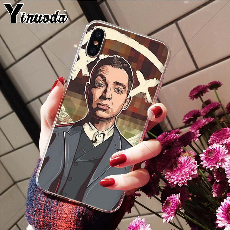 Yinuoda русский рэпер Oxxxymiron ТПУ Мягкий силиконовый чехол для телефона чехол для iPhone 6S 6plus 7plus 8 8Plus X Xs MAX 5 5S XR