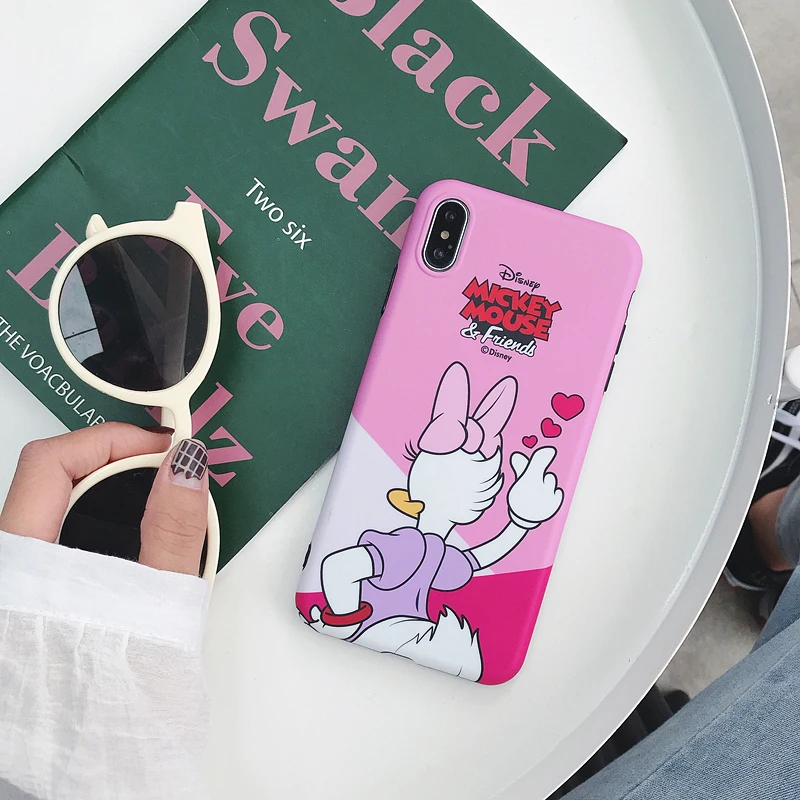 Модные чехлы для телефонов с милым кроликом из мультфильма iphone 6 7 8 Plus Мультяшные