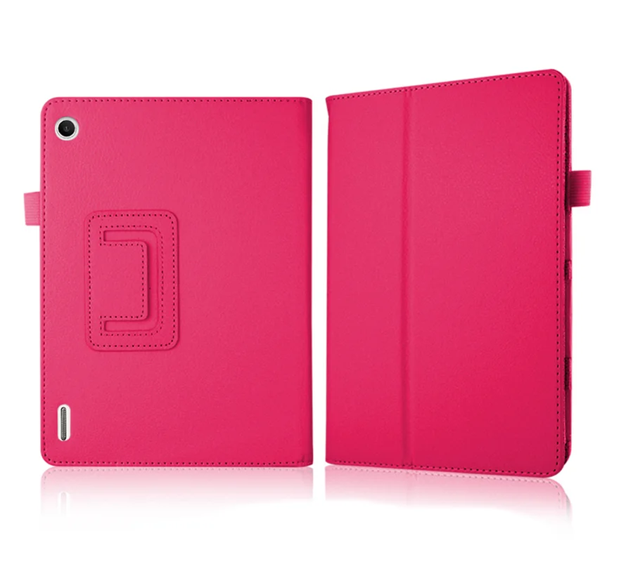 ROSEO Мягкий чехол-книжка из зернистой кожи для планшета acer Iconia Tab A1-810 A1 810 7,9" - Цвет: ROSEO