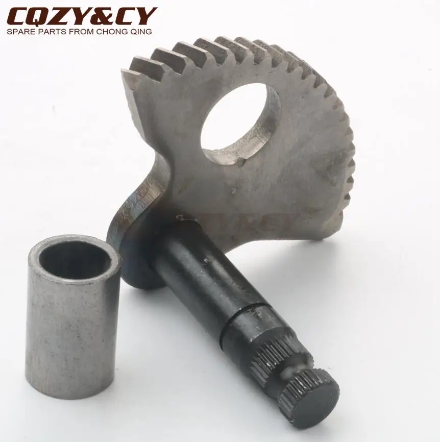 Starter shaft kit Скутер Kickstart вал и втулка для Yamaha ZUMA100 YW100 Aerox 100 BWS Нео 100cc 2-х тактный двигатель 4VP-15601-00 - Цвет: Starter shaft kit