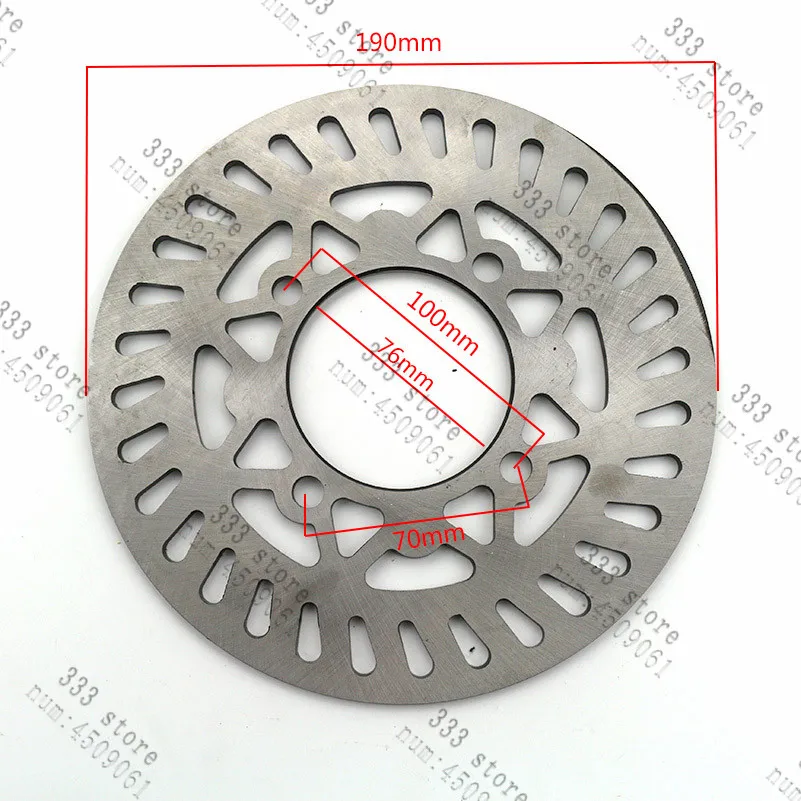 190mm Цельнокроеное платье 180/190/200/210/220/230 мм Дисковый Тормоз MTB дорожный велосипед тормоза дисковые роторы гидравлический механический терморегулятор дисковый тормозной ротор - Цвет: 190mm