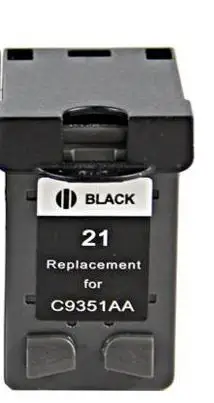 Картридж с черными чернилами 4х совместимый hp21 для принтера 21 dsekjet D1360 D2360 D2460 F370 e185
