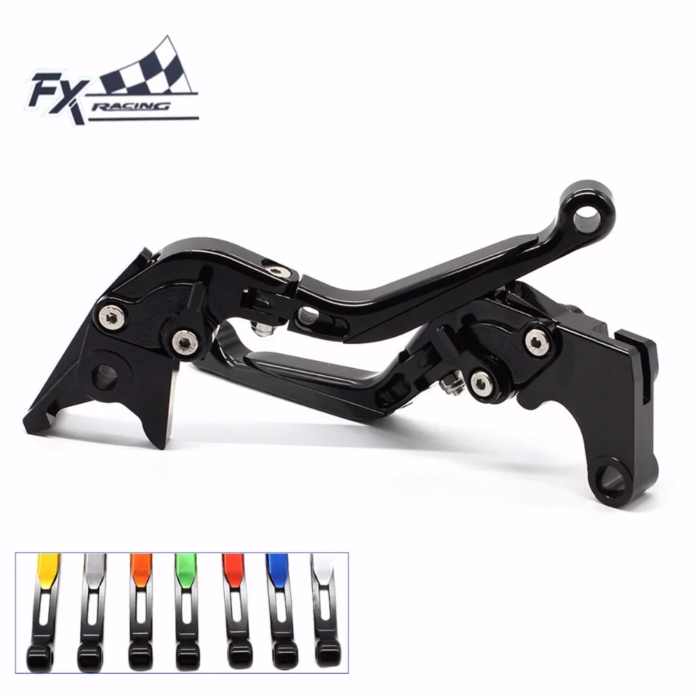 FX CNC мотоциклы Складные Выдвижные сцепные рычаги алюминиевый регулируемый
