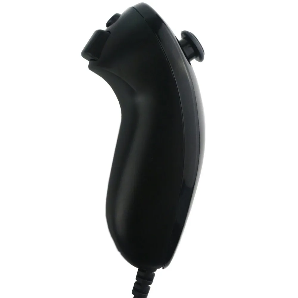 5 цветов цветной нунчак пульт дистанционного управления для NINTENDO Wii black nunchunk