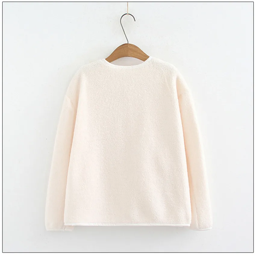 Gowyimmes 2019 Autumn Winter Women Lamb cashmere Coat Warm Coats Casual Long Sleeve Jacket Female Windproof Outwear P420 | Женская