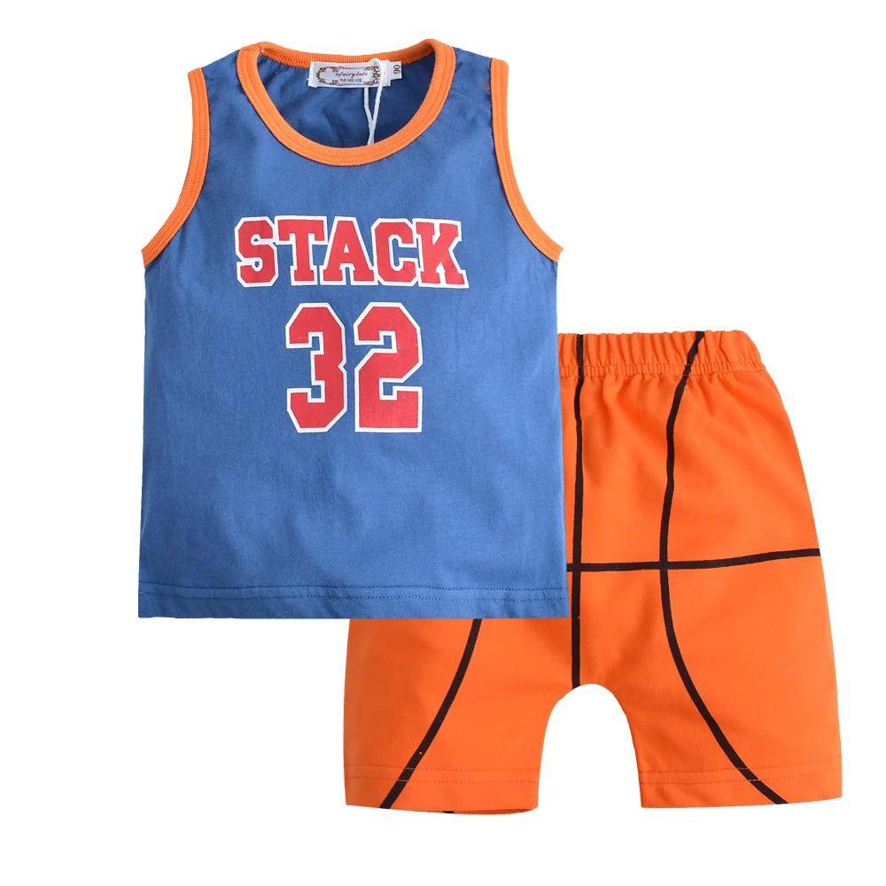 

Летняя детская одежда 2018, комплекты спортивной одежды, футболка без рукавов и штаны, комплекты из 2 предметов, одежда для мальчиков, детская ...