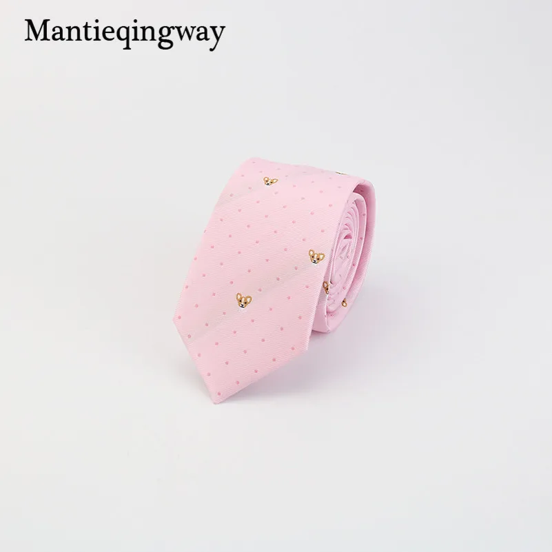 Mantieqingway 6 см узор мужские Галстуки бренд тонкий галстук для мужской свадебный костюм Пейсли галстук в цветочек бизнес Gravatas Cravat - Цвет: 034
