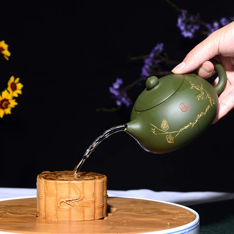 Zisha pot Исин аутентичный полностью чистый чайник ручной работы чайный набор