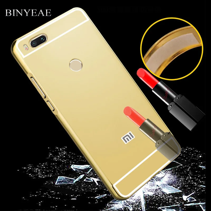 Роскошный блестящий Гибридный чехол с зеркальным эффектом для xiaomi mi a1