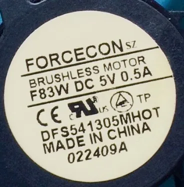 Кулер для охлаждения процессора ноутбука радиатор FORCECON sz DFS541305MHOT DFS541305MH0T F83W DC5V