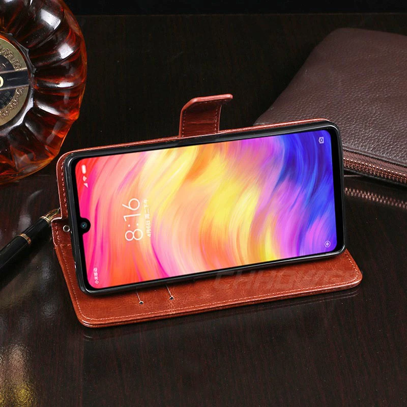 Винтажный деловой чехол для Xiaomi Redmi Note 7 6 5 pro 5A 4X 4 Global 6a plus S2 Mi A1 A2 Lite 9 8 SE F1