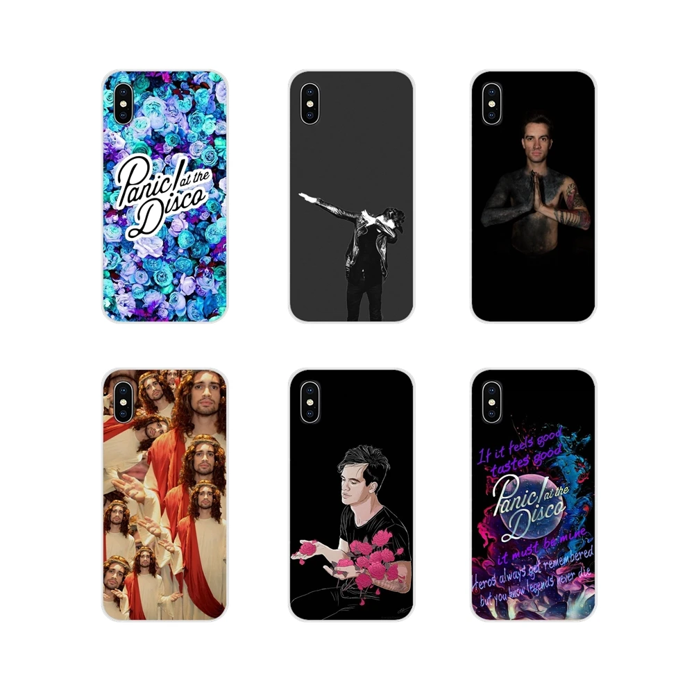Силиконовый чехол Brendon Urie Panic at the Disco для Samsung Galaxy S3 S4 S5 Mini S6 S7 Edge S8 S9 S10 Lite Plus Note 4 5 8 9 |