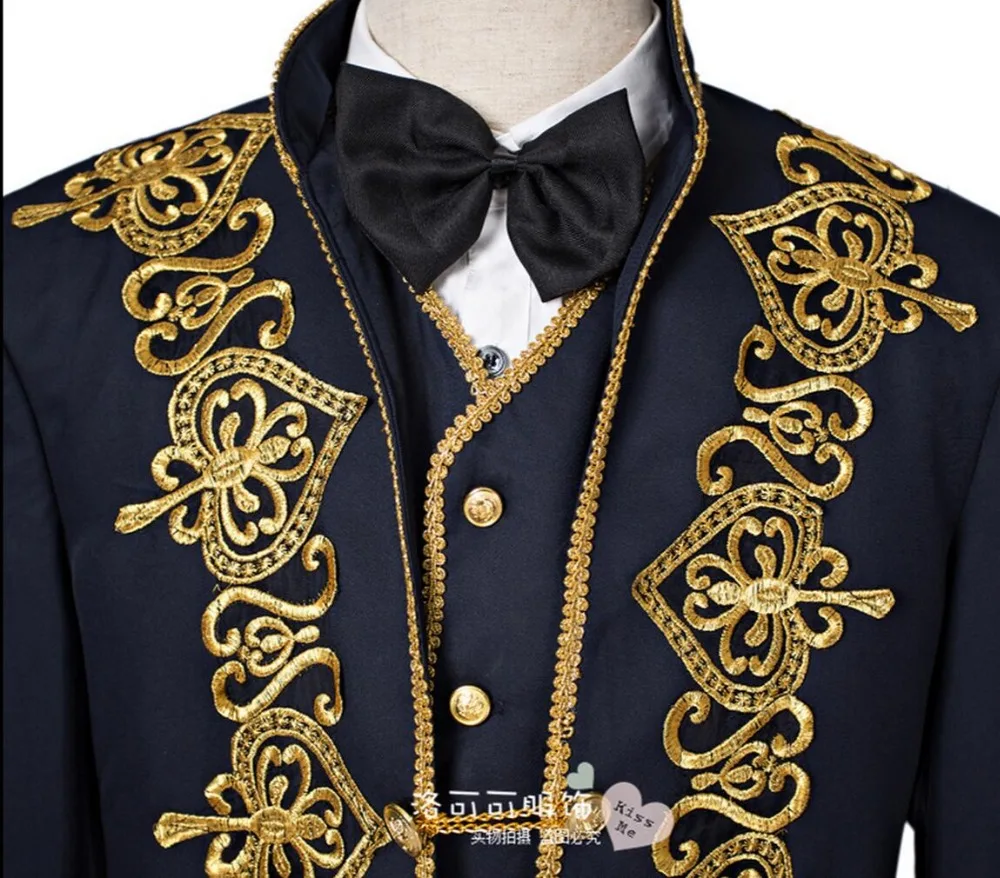 Новинка 2021 модный приталенный деловой костюм одежда вышитые сценические костюмы