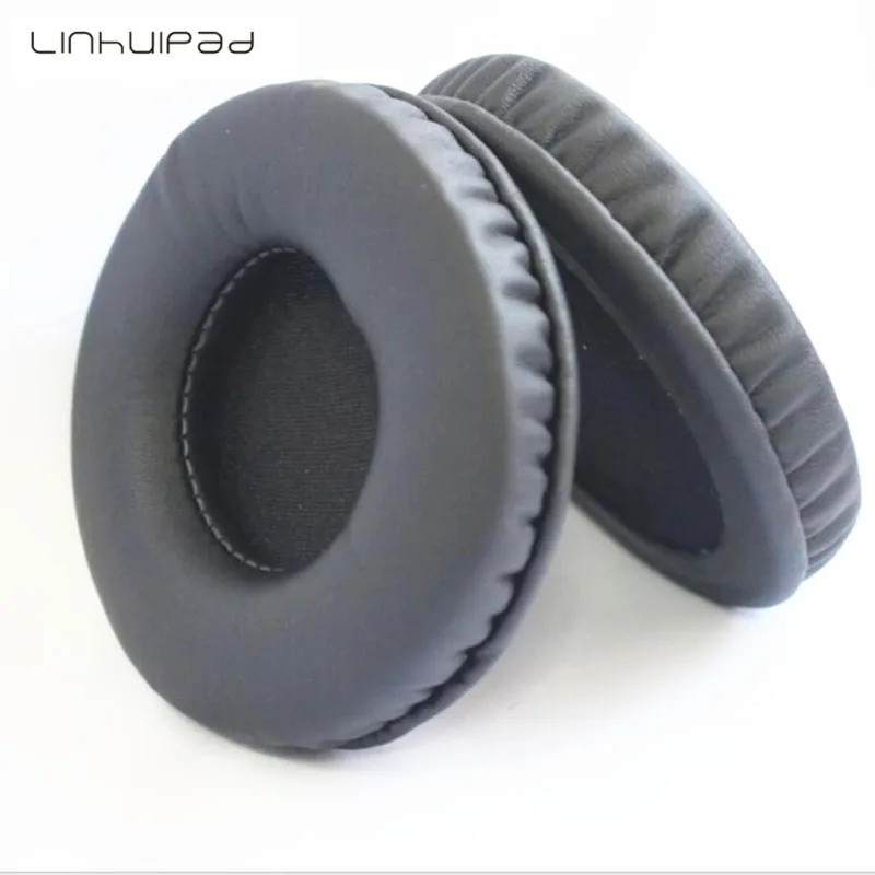 

Linhuipad 1 pair replacement leather Ear Cushions Ear pads for Beyerdynamic dt880 dt860 dt990 dt770 ATH A500 A500X