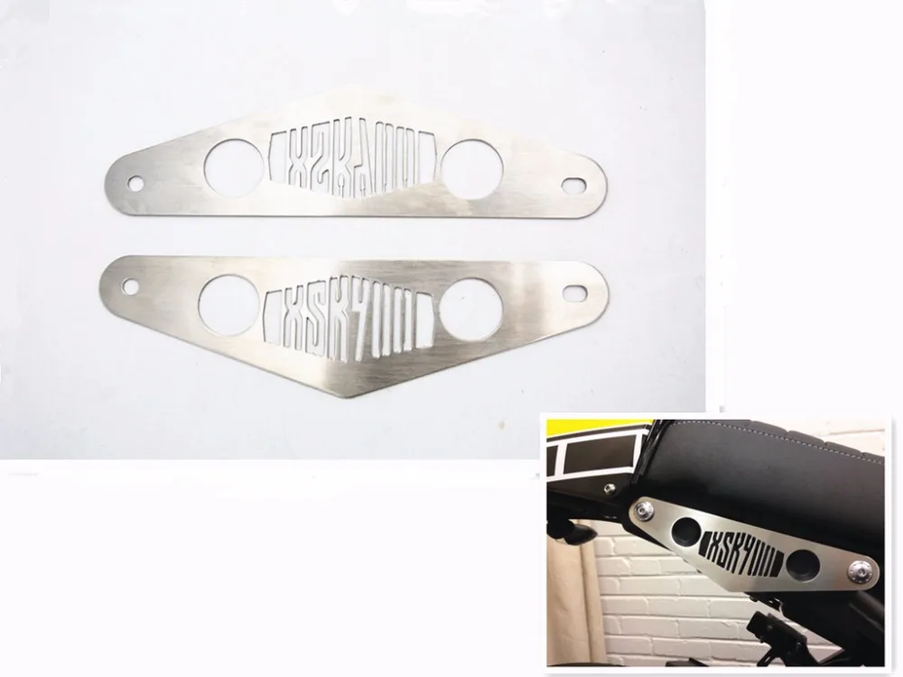 

For Yamaha XSR 900 Stainless Steel Satin Side Panel Plates one Pair XSR900
