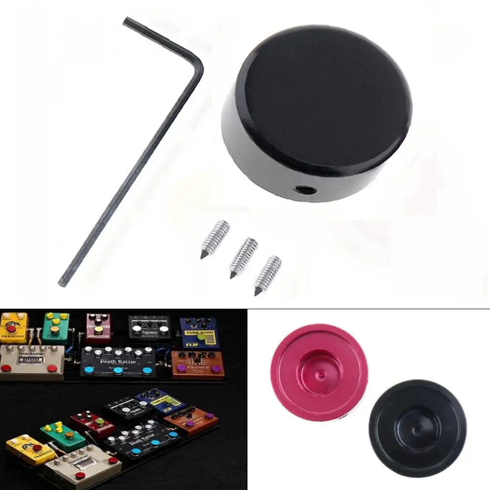 

Гитарная накладка на ножку педали для создания эффектов, накладка из алюминиевого сплава с противоскользящей и устойчивой к царапинам крыш...