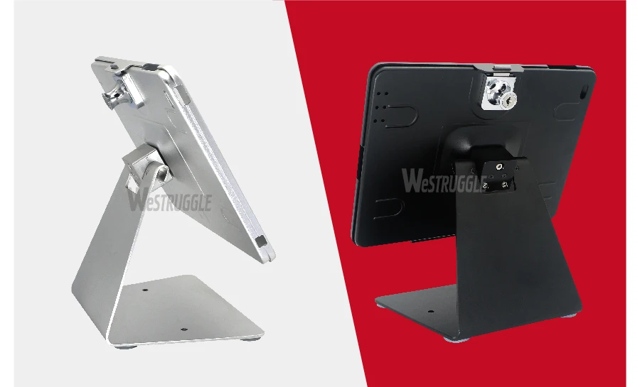 Настольный держатель для iPad 2/3/4 air Pro 9,7& Анти-кражи корпус с подставкой с ключевыми планшет держатель флип под разными углами коробка