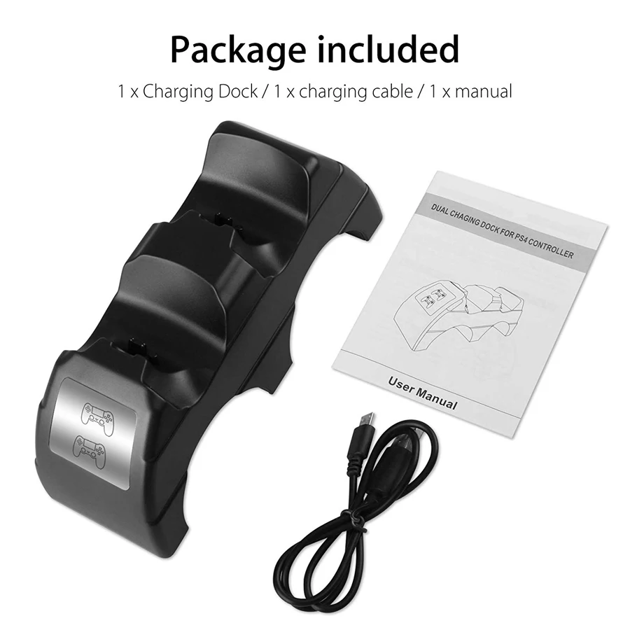PS4/PS4 Slim/PS4 Pro двойной контроллер зарядное устройство usb-геймпад Быстрая зарядка док-станция Подставка для игровой станции PS 4 игры аксессуары