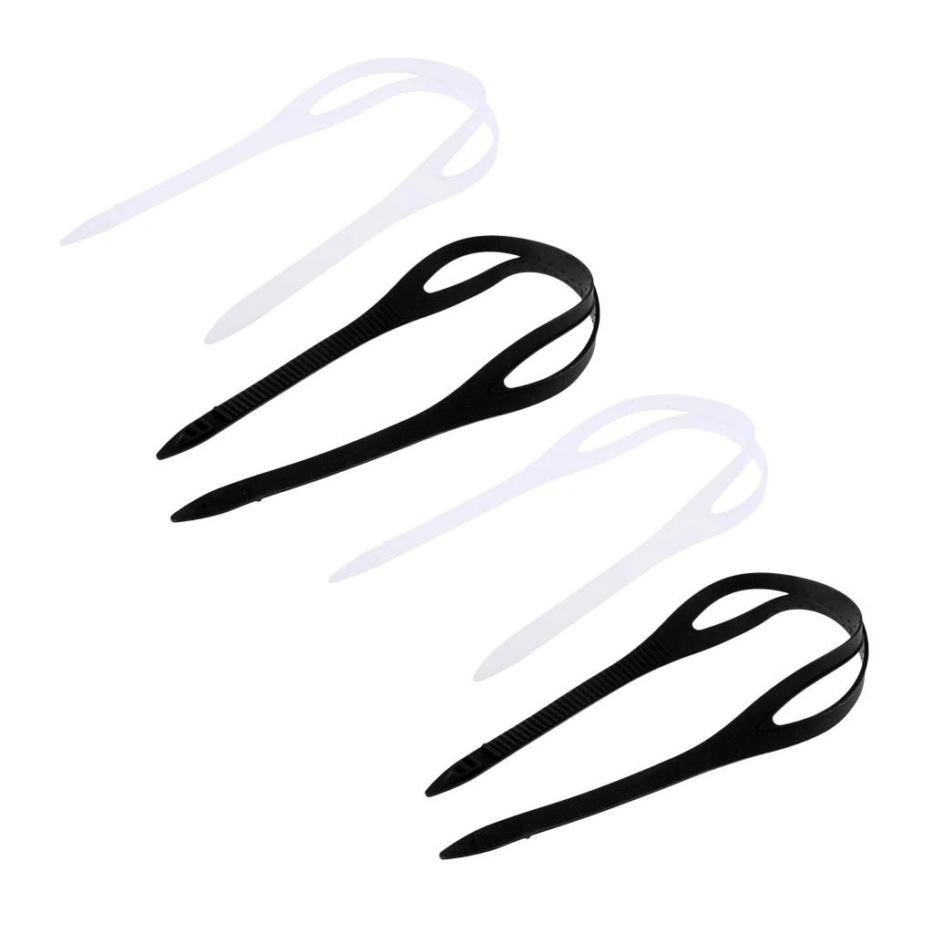 4 шт. универсальный силиконовый сменный ремешок для очков дайвинга плавательные