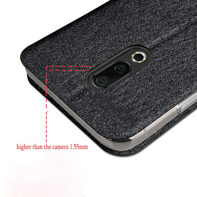 Для meizu 16th чехол Флип кожаный Mofi для plus силиконовый 16 подставка держатель |