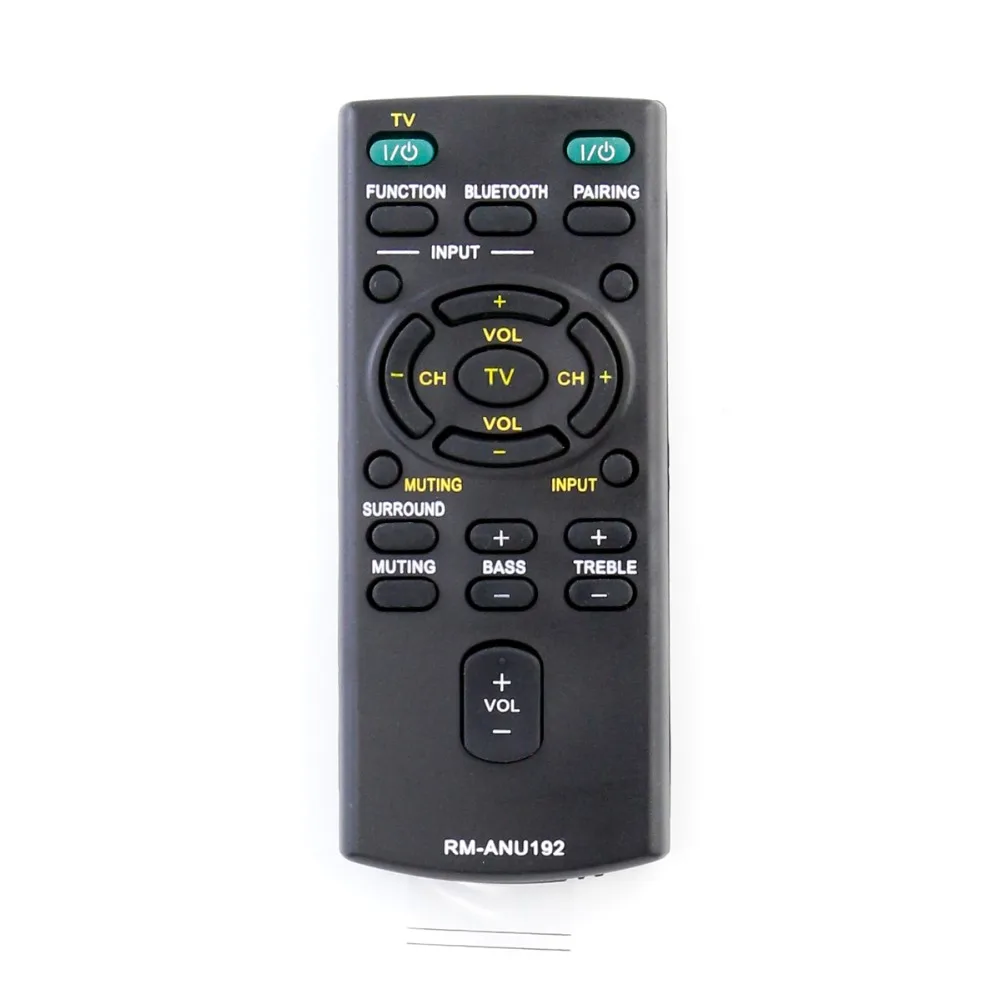 Новый пульт дистанционного Управление RM ANU192 для SONY Звуковая Панель с реверсивным