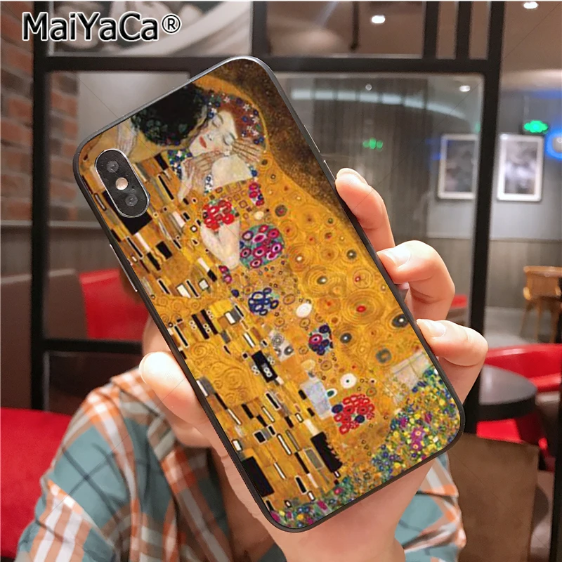 Новый чехол для телефона Gustav Klimt iphone 11 12 Pro X 8plus 7 6S plus 5s se 7plus 12mini|Бамперы| |