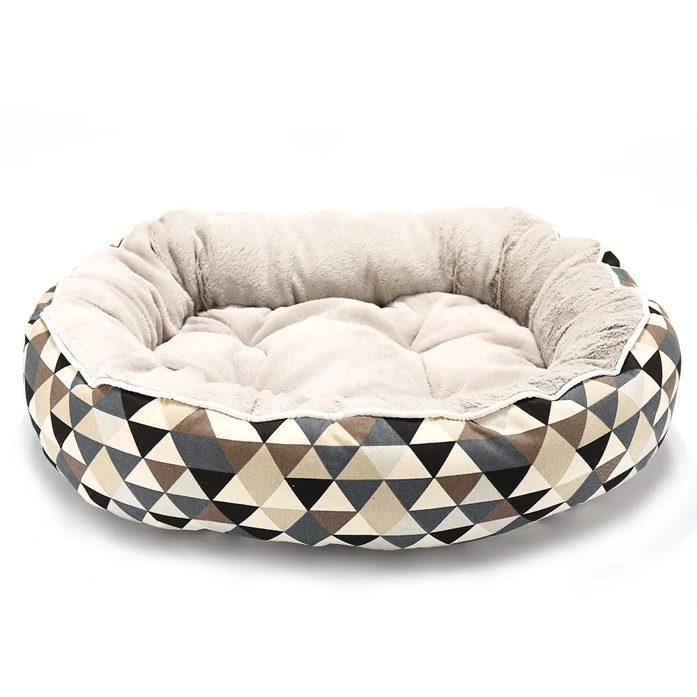 Beige 2 Товары для домашних животных, кровати для собак, питомник для маленьких, средних и больших собак, кошек, дышащие кровати для щенков, скамейка для кошек, диван-домик, коврик для животных K9 COO042 - Цвет: Beige 2
