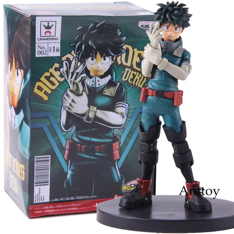 Banpresto Deku My Hero Academy Age of Heores Izuku Midoriya фигурка ПВХ Аниме Boku No Hero Academy Коллекционная модель игрушки