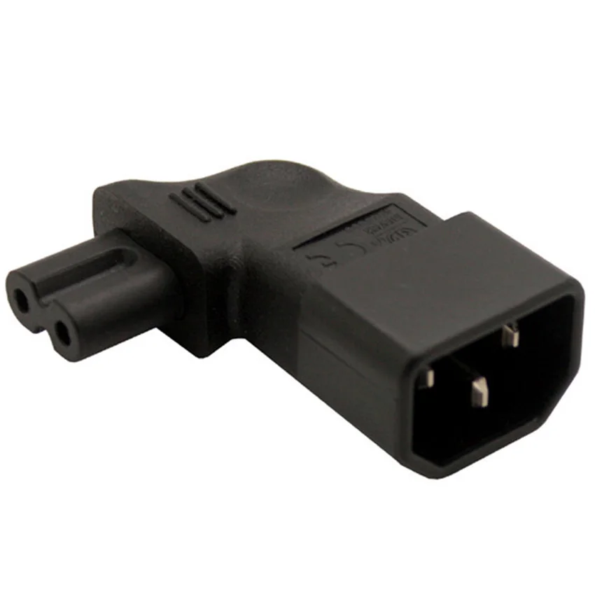 Черная 10А медная розетка IEC320 C14 в C7 UPS PDU, разъем C8, локоть адаптера, штепсельная розетка, преобразователь, розетка 2,5a