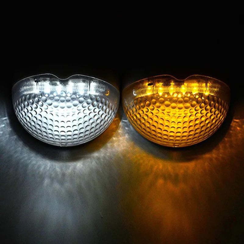 LED solar outdoor wall lamp garden landscape decoration night light Courtyard villa corridor fence door waterproof free shipping | Лампы и