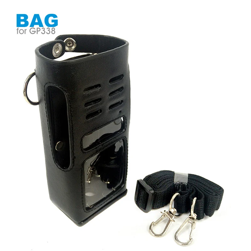 PU кожаная сумка чехол для Motorola GP338 GP360 GP380 HT1250 Walkie Talkie двухстороннее радио Жесткий Чехол защитный рукав