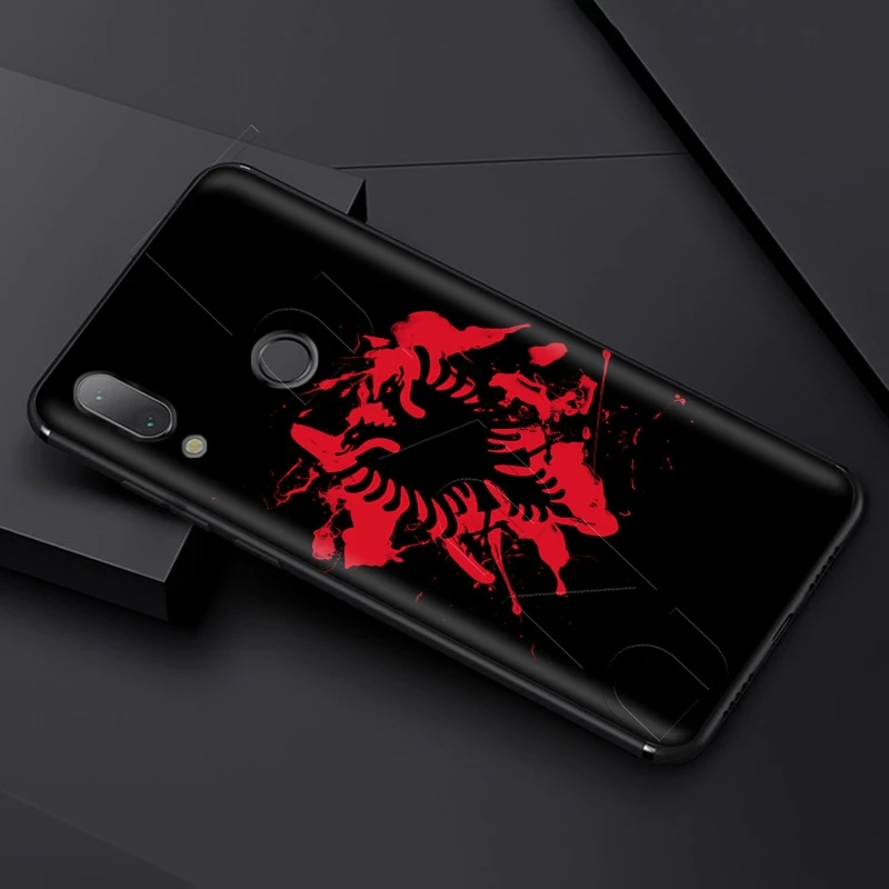 Чехол Lavaza в стиле ретро с флагом Албании и орлом для Xiaomi Redmi Note 8 8A 7 6 6A 5 5A 4 4X 4A Go Pro Plus