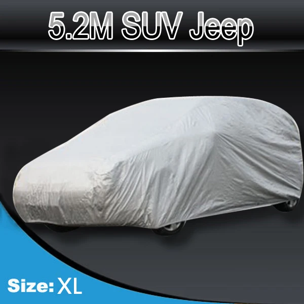 UV Dust Rain Snow Resistant SUV Full Car Cover 4WD 4x4 Offroad Sport Waterproof Size:5.2(L)x2(W)x1.8m(H) | Автомобили и мотоциклы