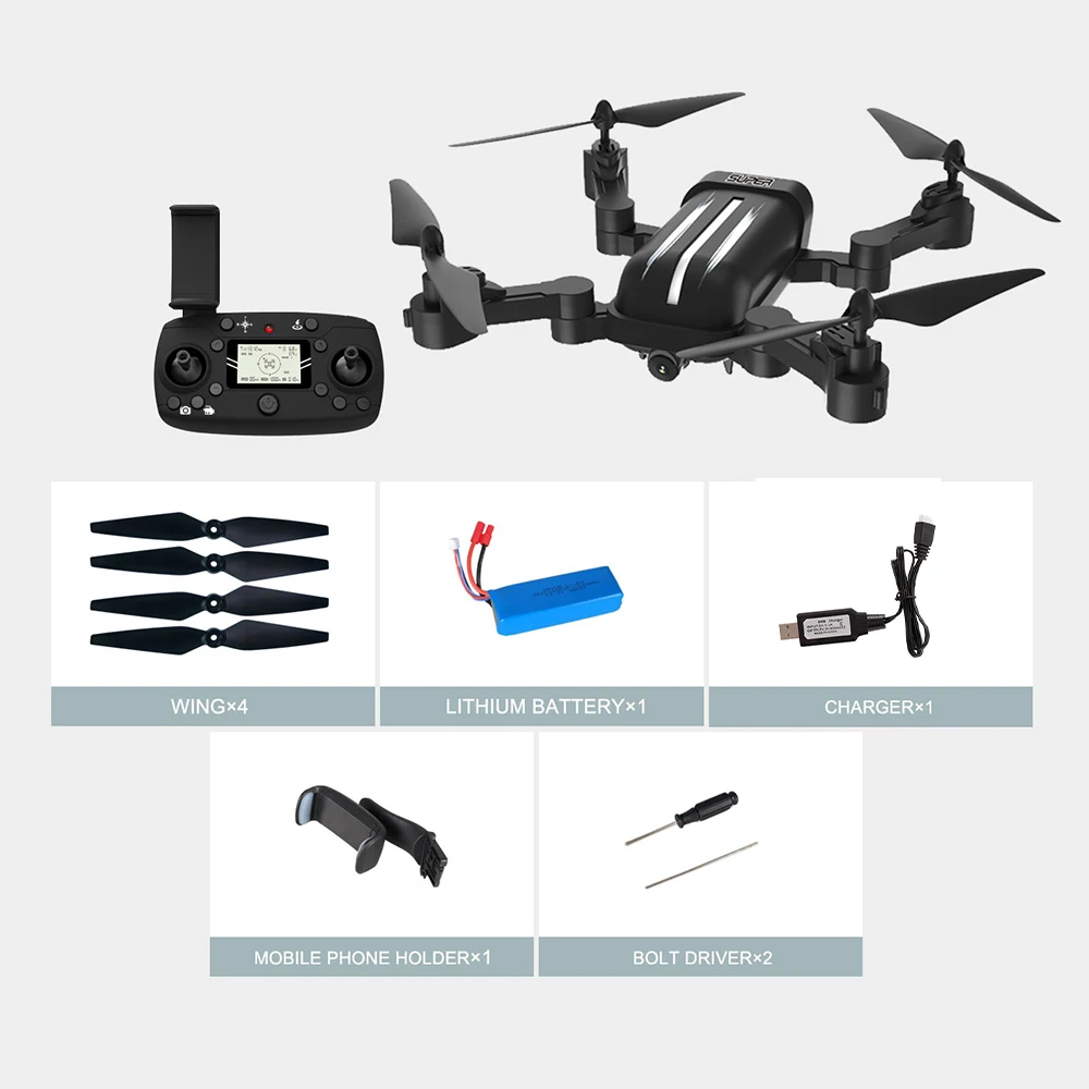 Дрон Радиоуправляемый с камерой X30 1080P WiFi FPV GPS|Радиоуправляемые вертолеты| |