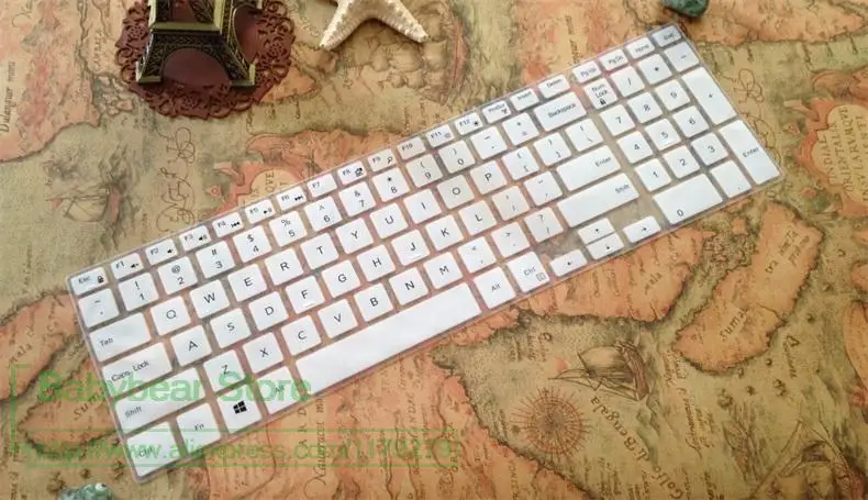 Клавиатура Защитная крышка из термопластичного полиуретана(15,6 Для acer Aspire E5-511G E15 Es1-512 Vn7-791G Extensa 2508 Es1-531 Ex2519 Ek-571G - Цвет: white