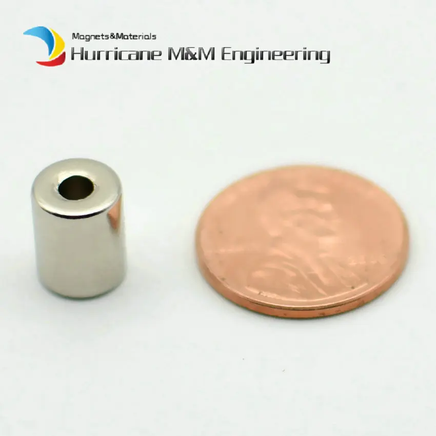 Diametrically NdFeB Magnet Ring Dia. 8x3x10 mm N42 Precision Neodymium Permanent Rare Earth | Обустройство дома