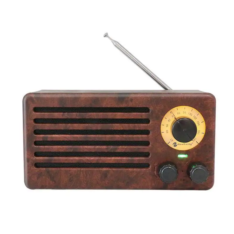 EDAL NR-3013 Ретро Bluetooth беспроводной динамик деревянный Портативный HiFi домашний