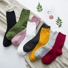 Носки женские, хлопок, носки на каждый день, цвет в ассортименте