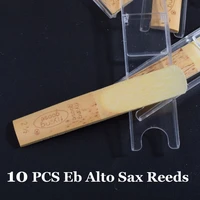 10pcs eb alto sax reeds strength 2 5 professional musical instrument accessories saxophone parts reed 2 12