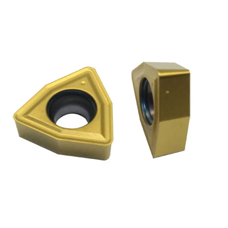 

WS5131 WCMX050308 10 шт. с ЧПУ карбидные вставки для электрического индексируемого U сверла с ЧПУ карбидные концевые фрезерные вставки