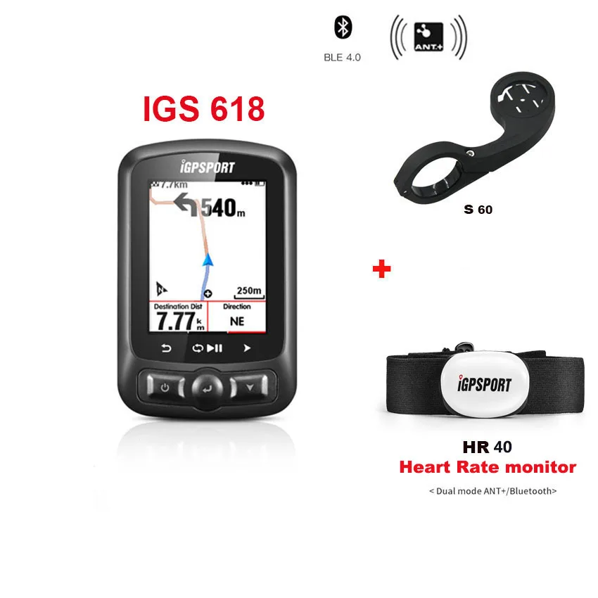 8 white Igpsport 7 группы IGS618 ANT+ велосипед с Bluetooth компьютер Gps Bicicleta Беспроводной Bisiklet Аксесуар велосипедный спидометр датчик для мотоцикла - Цвет: 8 white