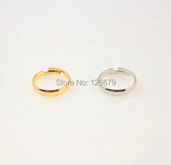 2019 новый модный дизайн регулируемое Золотое серебряное металлическое кольцо на