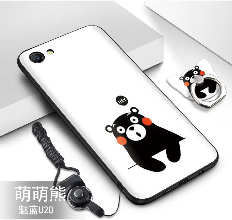 Чехол для Meizu U20 22 цвета горячий HD рисунок ТПУ мягкий силиконовый чехол с кольцом