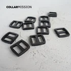 Регулируемая скользящая Пряжка ремешок 20 мм для изготовления сумок, рюкзаков, чемоданов, ошейников для собак, пластиковый слайдер Tri-glide RZK20H