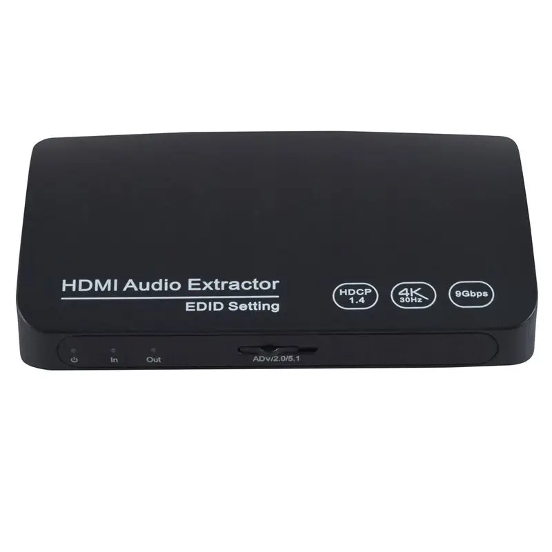 4K x 2K 3D HDMI к Оптический SPDIF + 3 5 мм стерео аудио экстрактор конвертер для Blue ray ПК