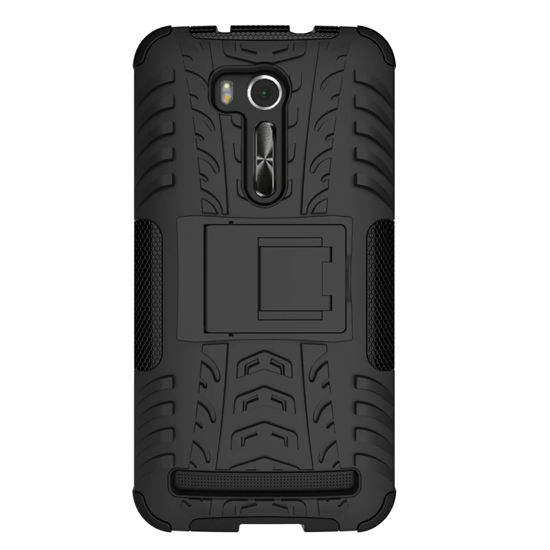 Гибридный Панцири Подставки противоударный жесткий чехол для Asus Zenfone Go ZB551KL Чехол