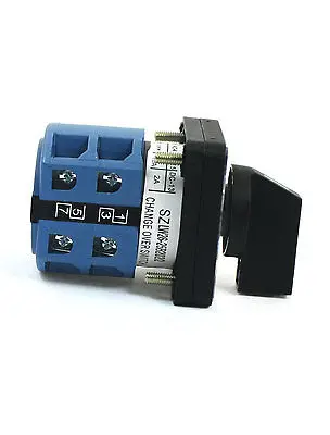 4 шт. SZW26 25B 660V 25A 8 винтовой терминал 2 полюсный поворотный переключатель